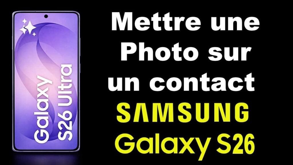 ajouter photo contact samsung