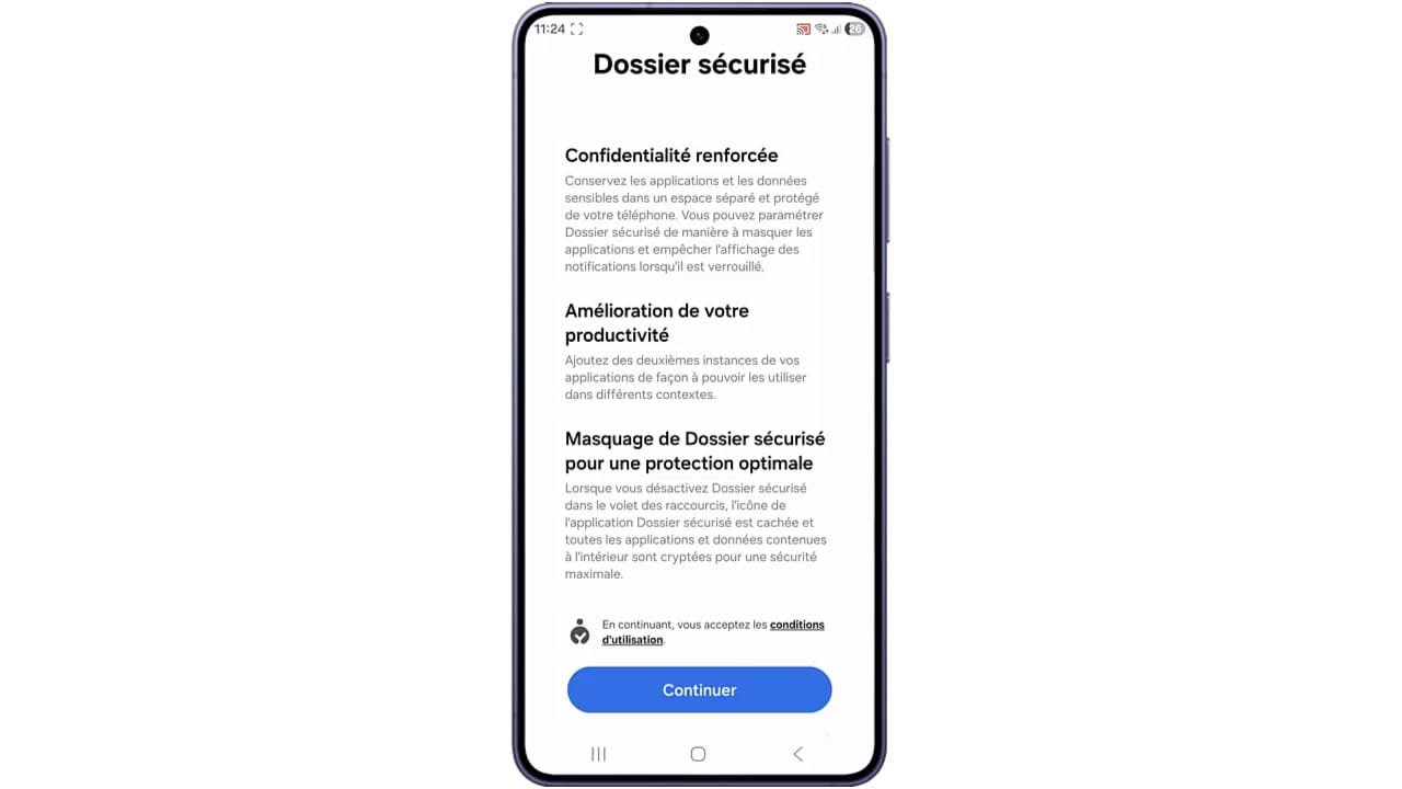 Étape 5 : Acceptez les conditions d’utilisation et accordez les autorisations requises. Acceptez les conditions d’utilisation et accordez les autorisations requises.