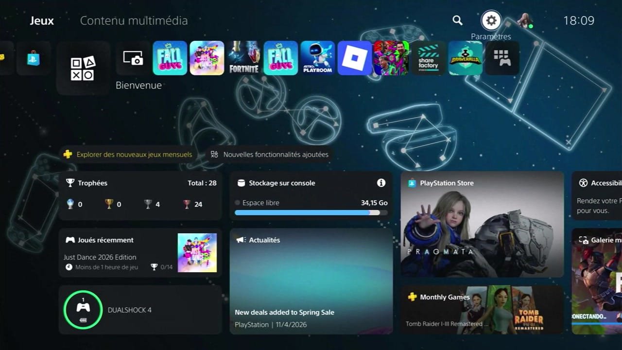 Connectez-vous à PlayStation Network.